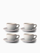 Cappuccino- & Espressotassen | 4 St. | inkl. Unterteller