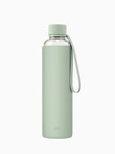 Glasflasche mit Silikonschutz