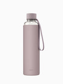 Glasflasche mit Silikonschutz