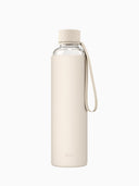 Glasflasche mit Silikonschutz