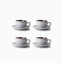 Cappuccino- & Espressotassen | 4 St. | inkl. Unterteller