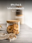 Vorratsgläser | Rund | Bambus