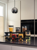 Vorratsgläser-Set mit Sichtfenster (9-teilig)