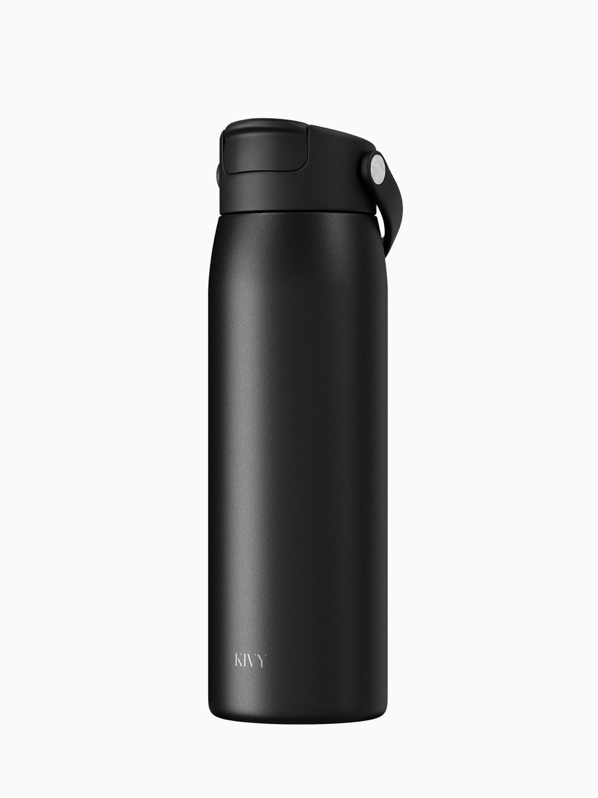 Trinkflasche | Edelstahl | Mit Strohhalm