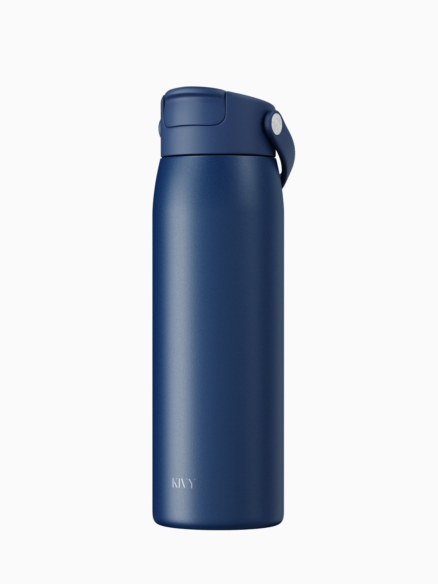 Trinkflasche | Edelstahl | Mit Strohhalm