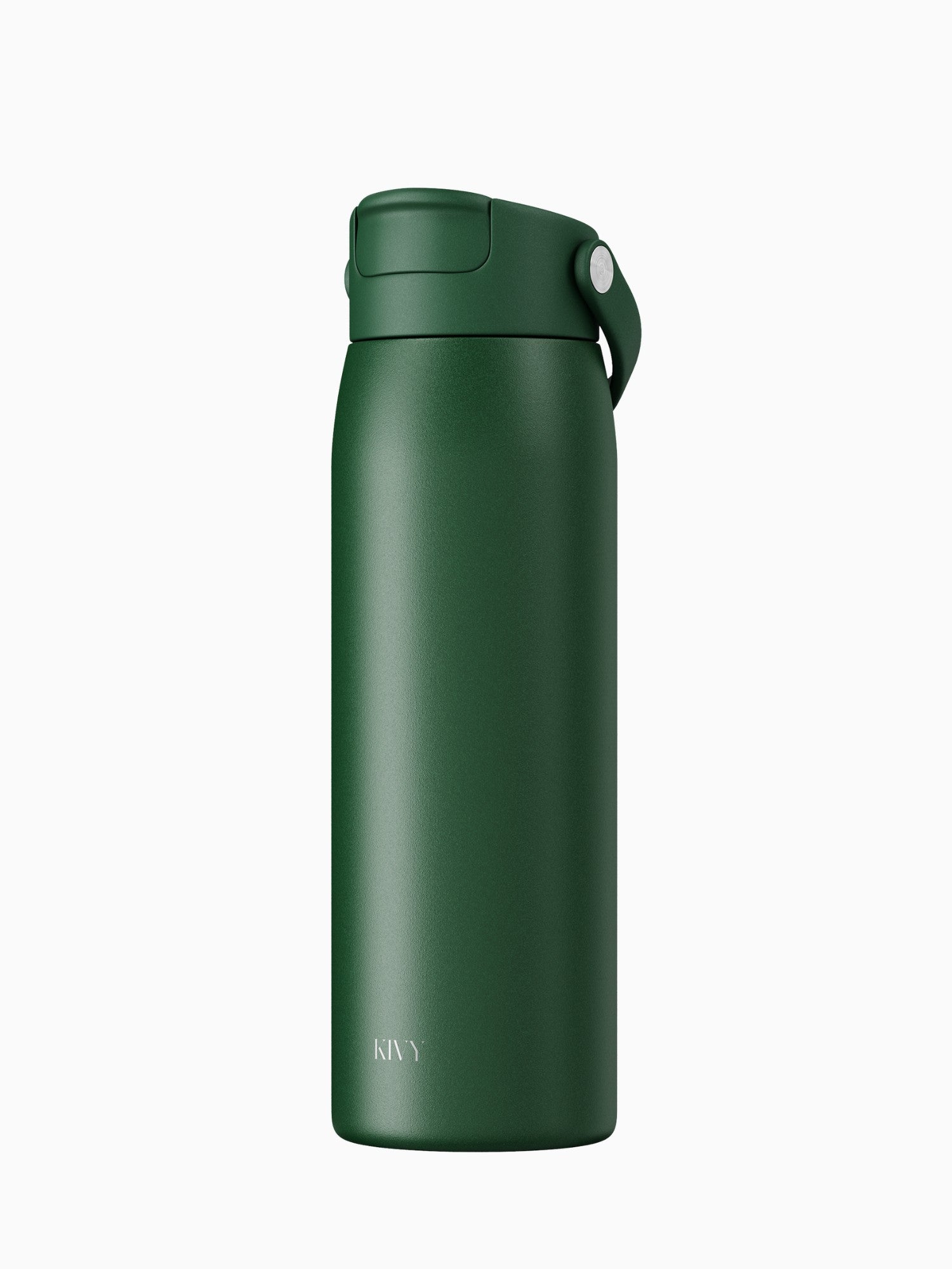 Trinkflasche | Edelstahl | Mit Strohhalm