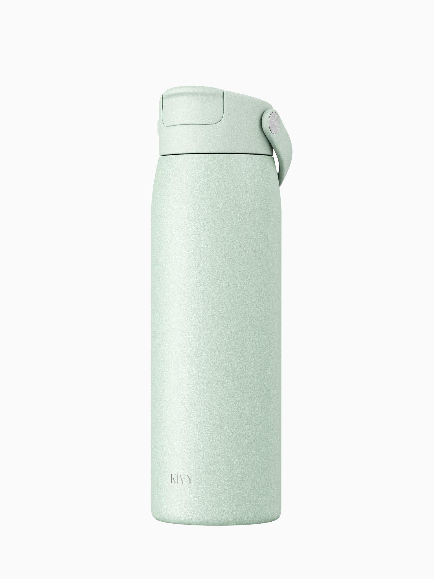 Trinkflasche | Edelstahl | Mit Strohhalm