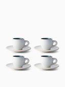 Cappuccino- & Espressotassen | 4 St. | inkl. Unterteller
