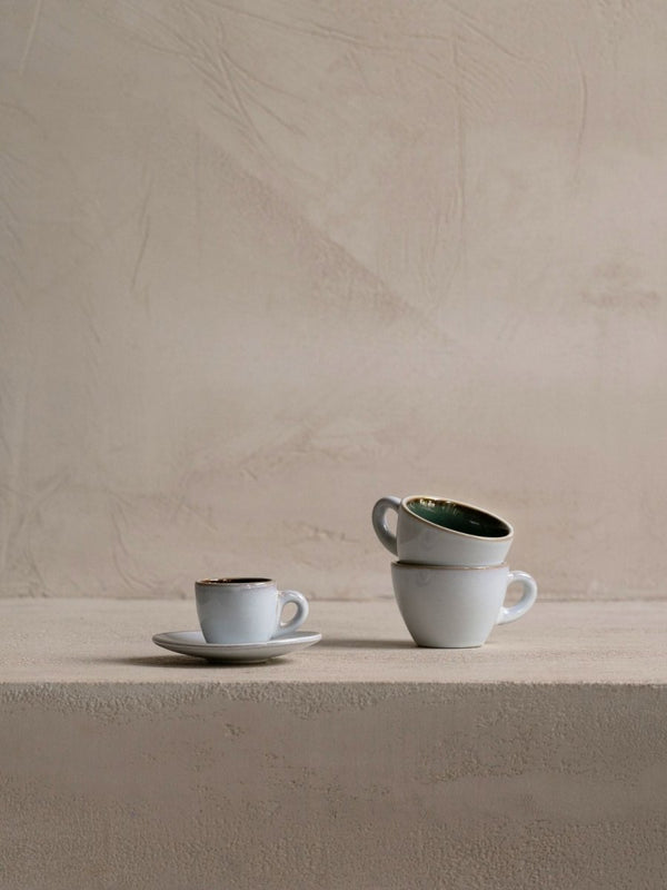 Cappuccino- & Espressotassen | 4 St. | inkl. Unterteller