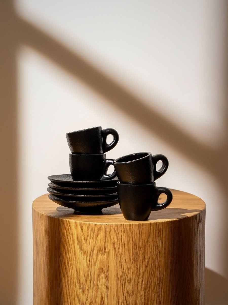Espressotassen | 4 St. | inkl. Unterteller