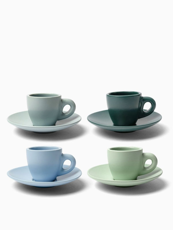 Espressotassen | 4 St. | inkl. Unterteller