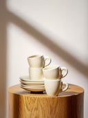 Cappuccino- & Espressotassen | 4 St. | inkl. Unterteller