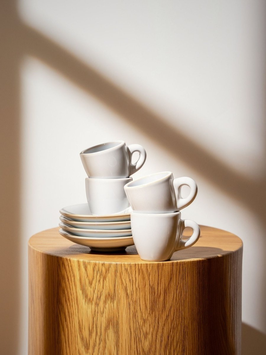 Espressotassen | 4 St. | inkl. Unterteller