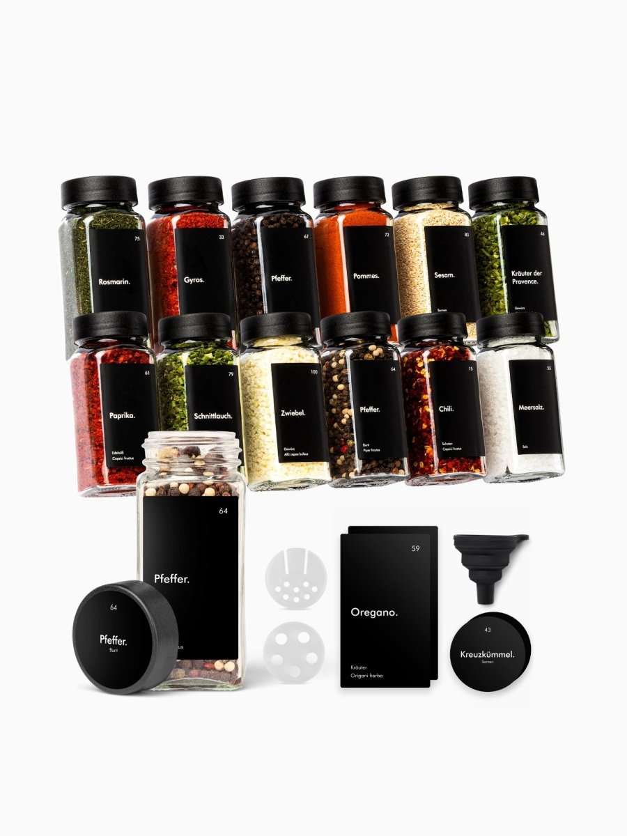 Gewürzgläser 12er Set