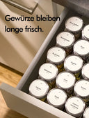 Gewürzgläser 12er Set