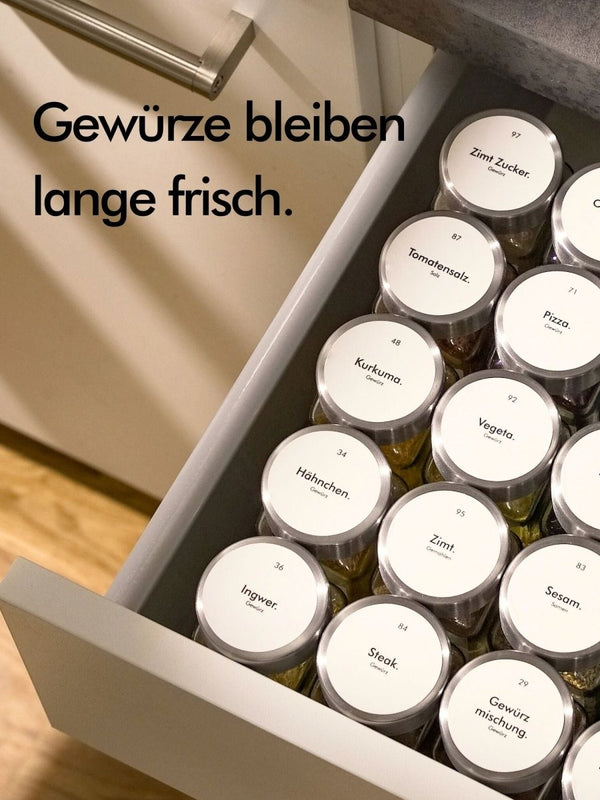 Gewürzgläser 12er Set