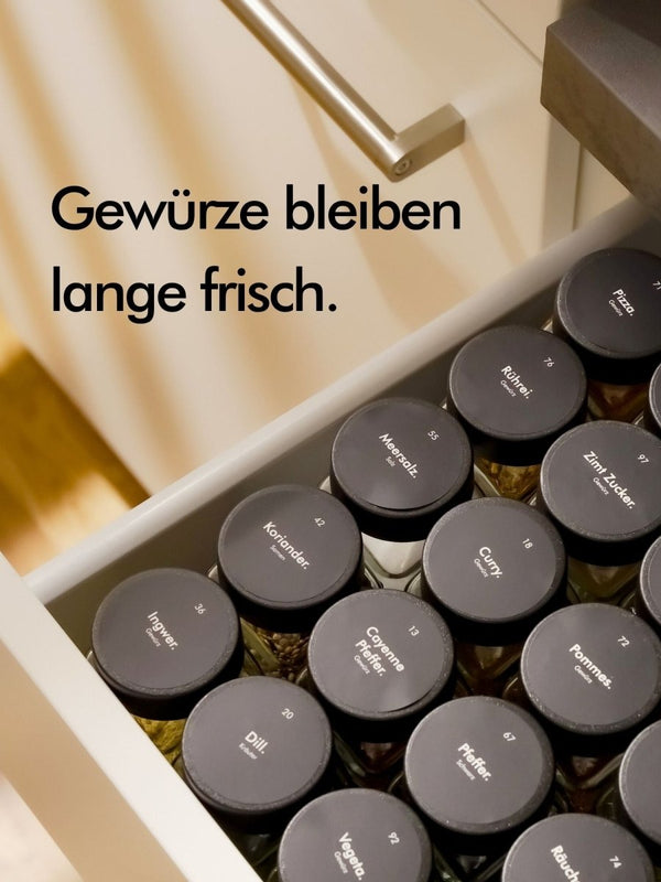Gewürzgläser 12er Set