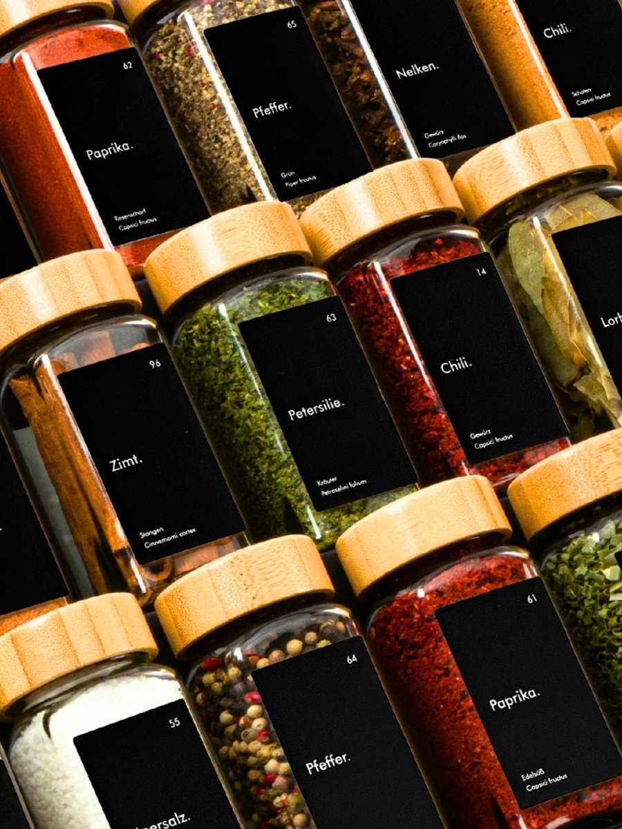 Gewürzgläser 12er Set