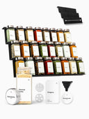 Gewürzgläser 24er Set & Regal