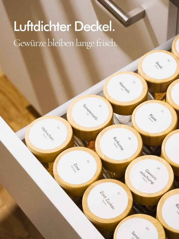 Gewürzgläser 24er Set
