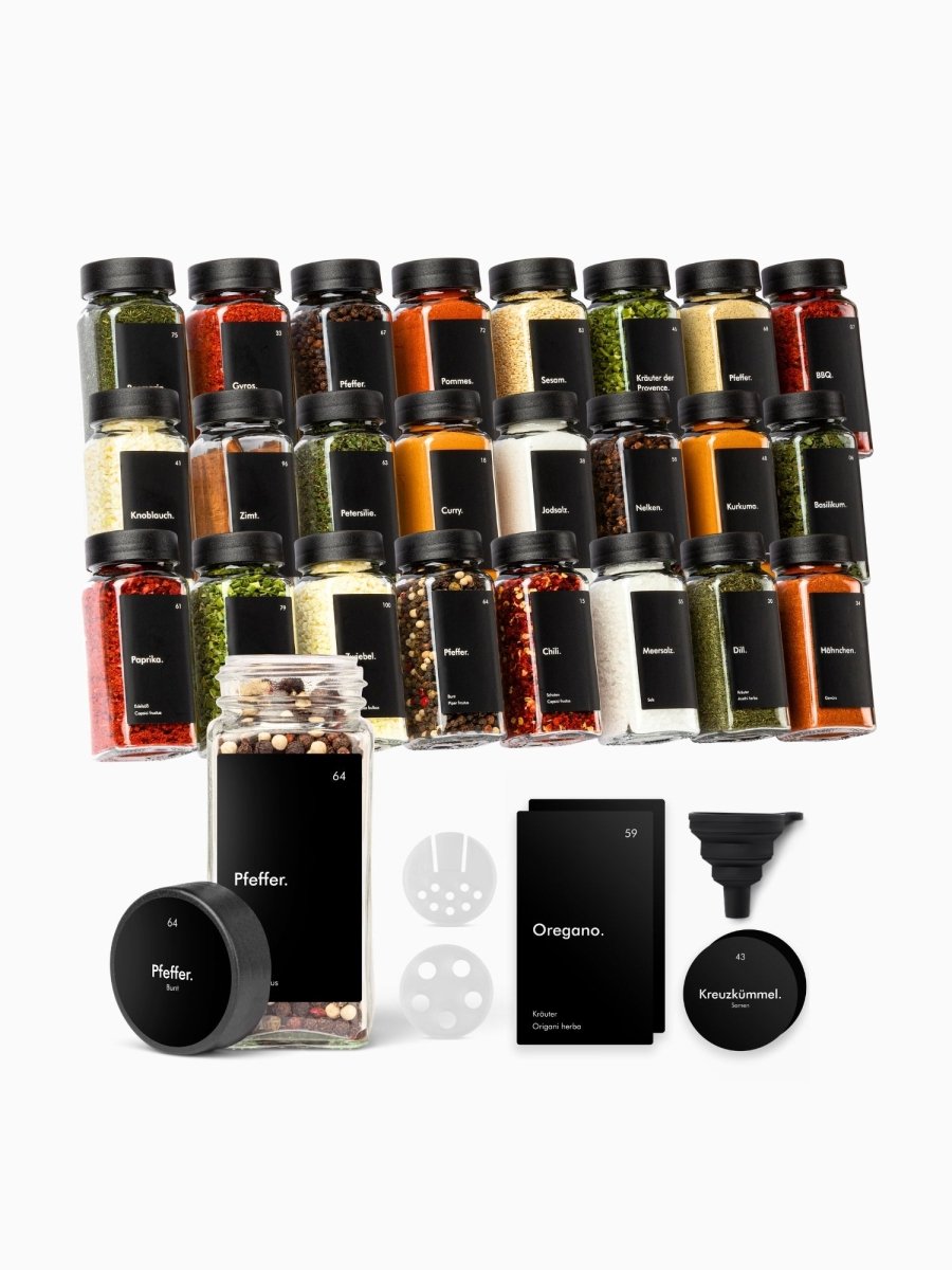Gewürzgläser 24er Set