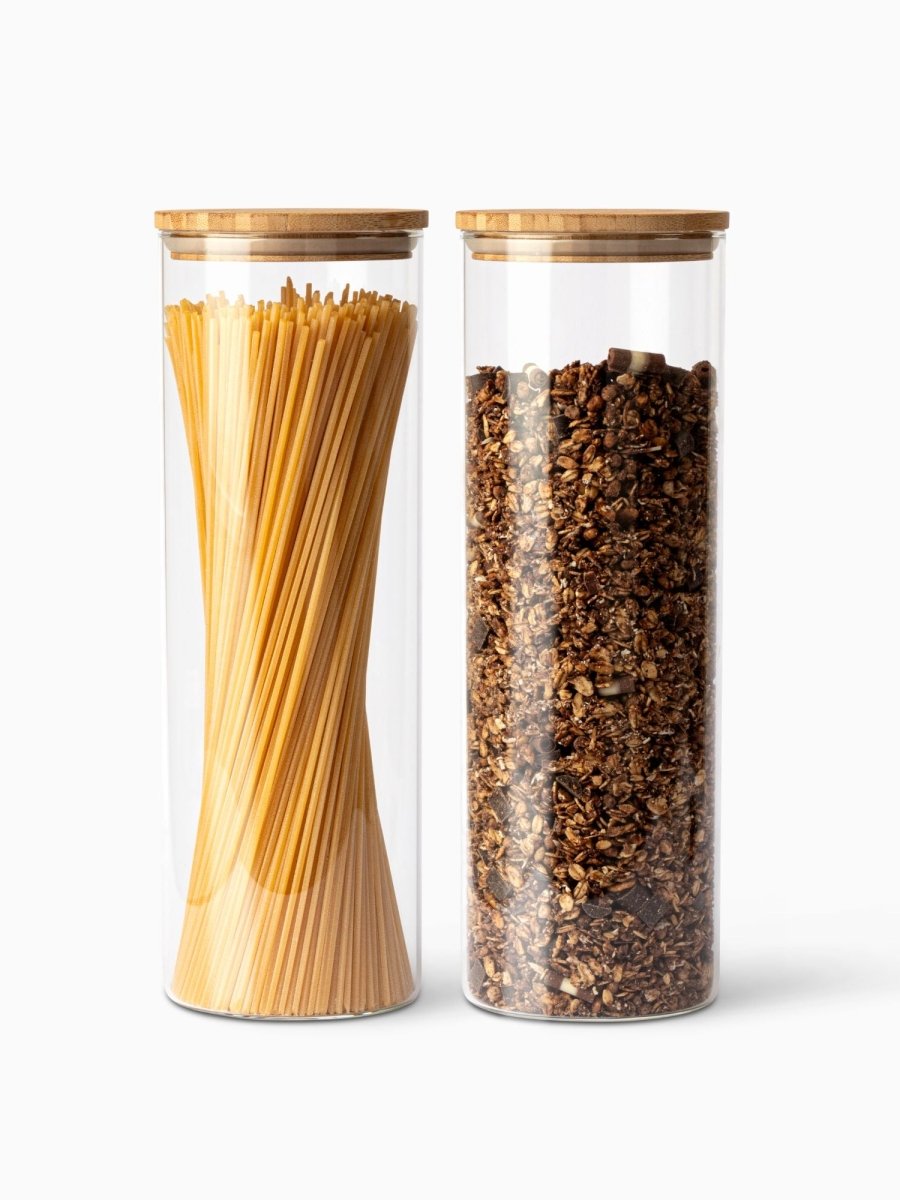 Storage containers | Glass | Bamboo