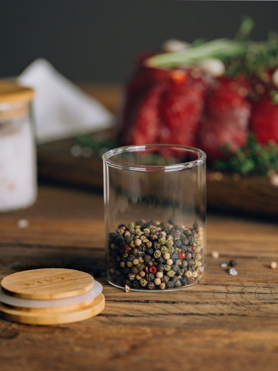Storage containers | Glass | Bamboo