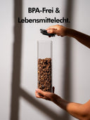 Vorratsgläser | Eckig mit Etiketten