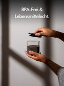 Vorratsgläser | Eckig mit Etiketten