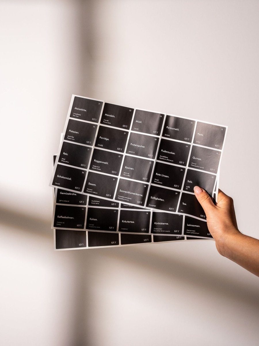 Vorratsgläser | Transparenter Glasdeckel